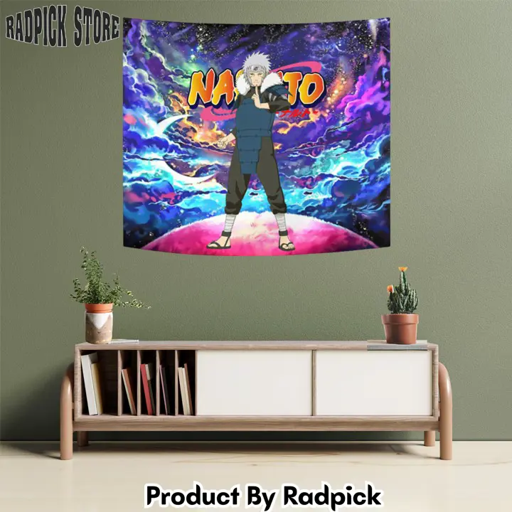 Senju tobirama tapestry custom galaxy anime wall decor  rp5944504